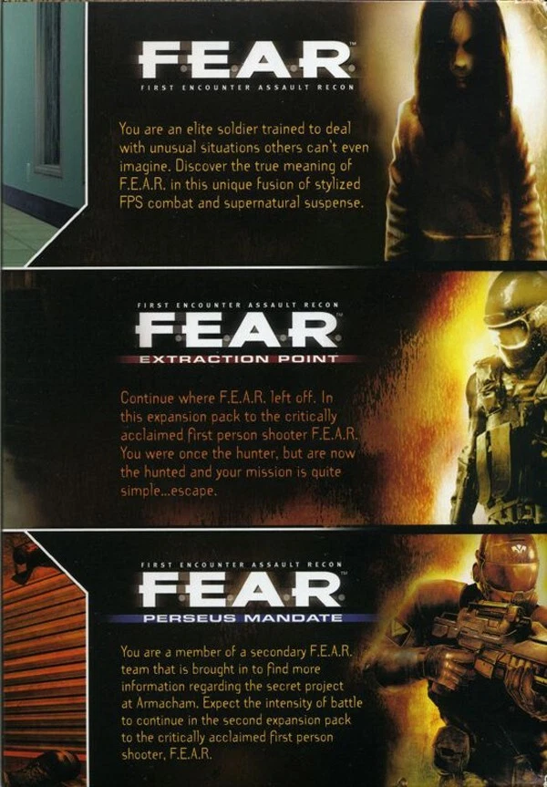 F.E.A.R. First Encounter Assault Recon Complete Platinum Collection PC Game FEAR - Image 3 of 4
