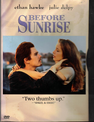 Before Sunrise (DVD, 1999) Ethan Hawke, Julie Delpy romance, soulmates