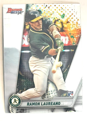 2019 BOWMAN'S BEST RAMON LAUREANO OAKLAND ATHLETICS RC #66 | eBay