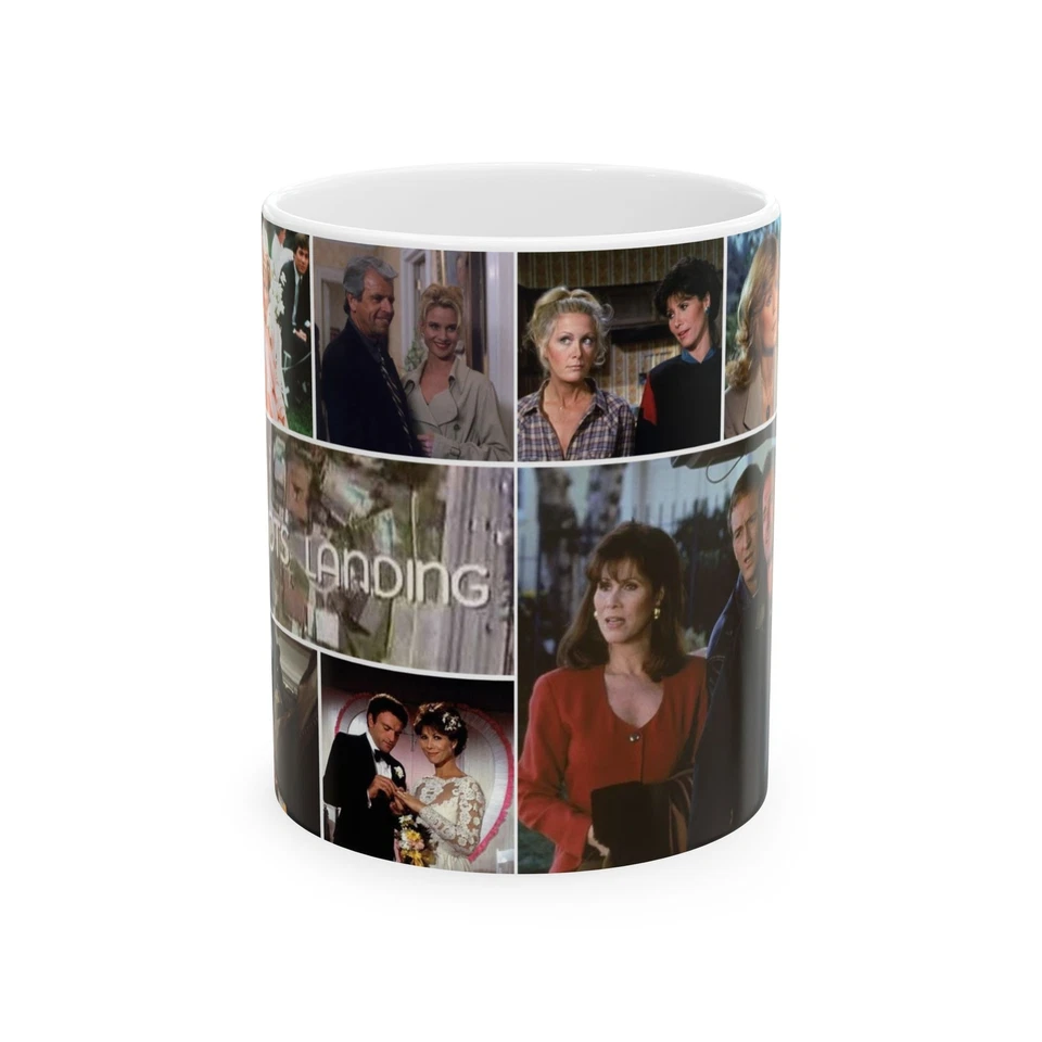 BLAINESGOODS Knots Landing 11oz Ceramic Mug, Retro TV Coffee Cup - Unique Gift, Coffee Mug