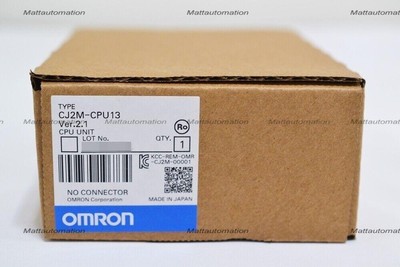 New Omron CJ2M-CPU13 PLC CPU Unit CJ2MCPU13 in Box