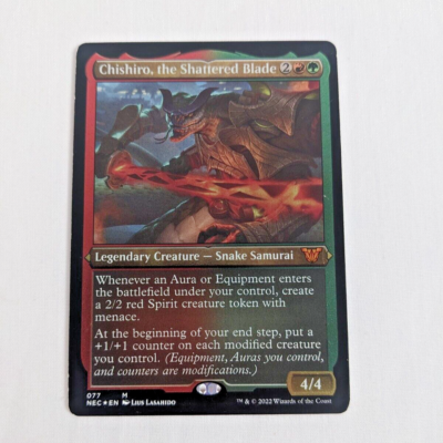 mtg thick stock cards MTG Commander Cards Foil Thick Cardstock LOT OF 5 COMMANDERS WotC 2021 2022