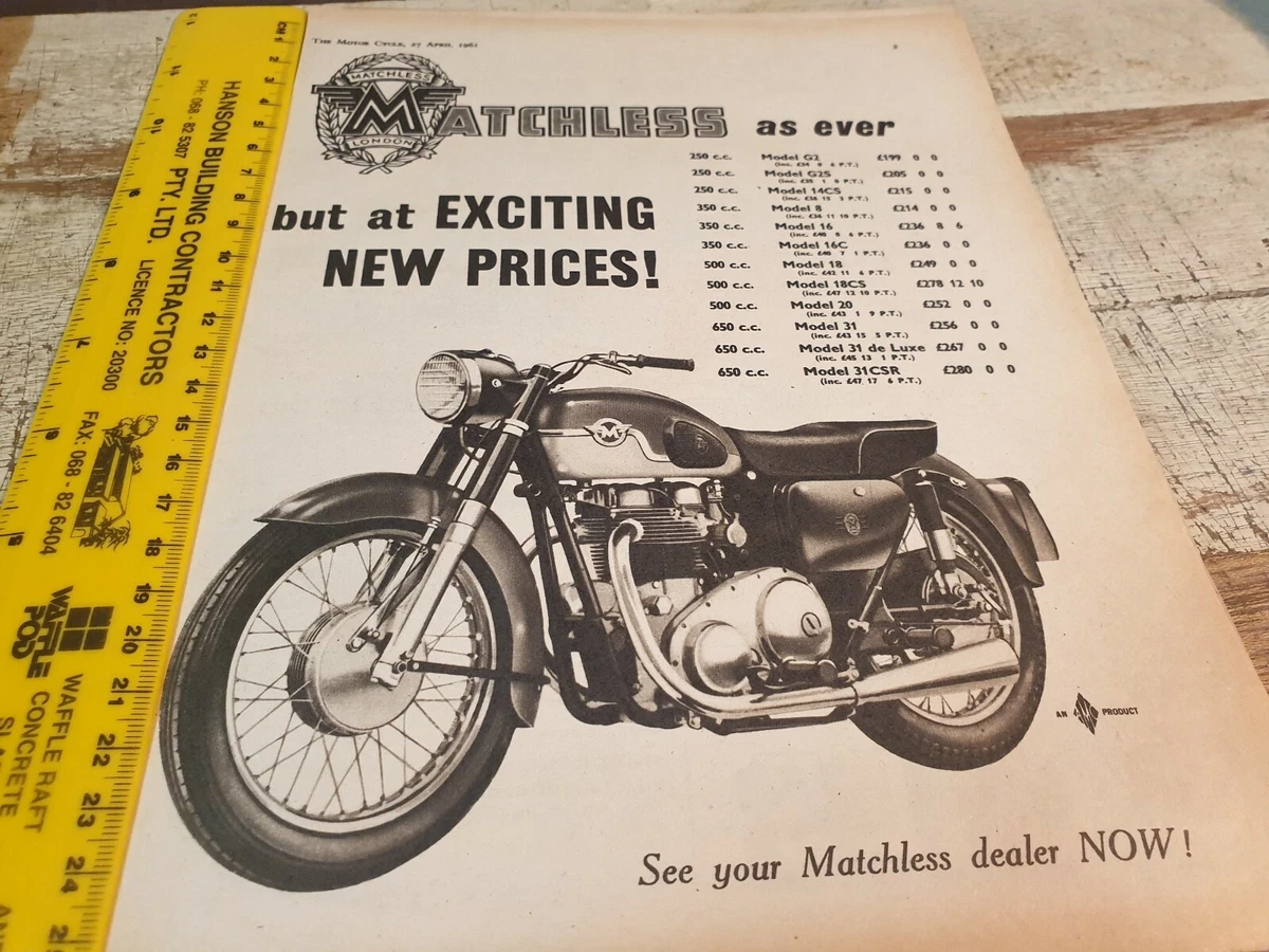 Matchless ebay deals