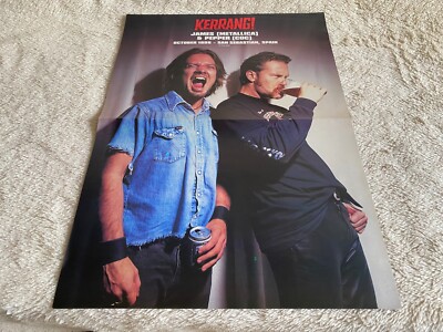 POST.03 MAGAZIN BILD/POSTER 16X11'' JAMES (METALLICA) & PEPPER (COC)