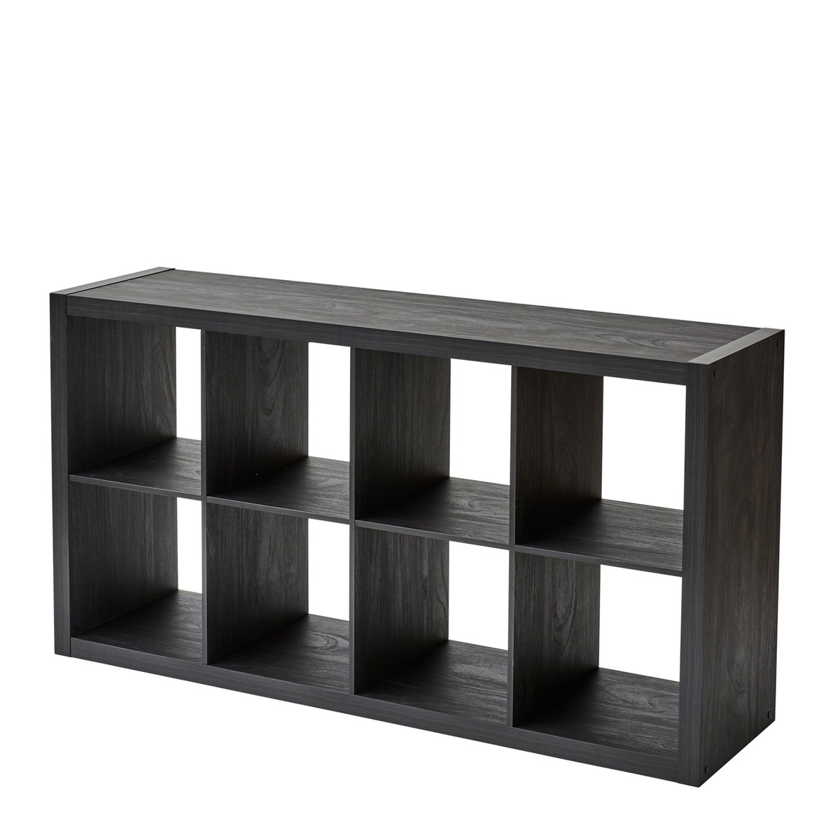Better Homes & Gardens 8-Cube Storage Organizer Charcoal Modern