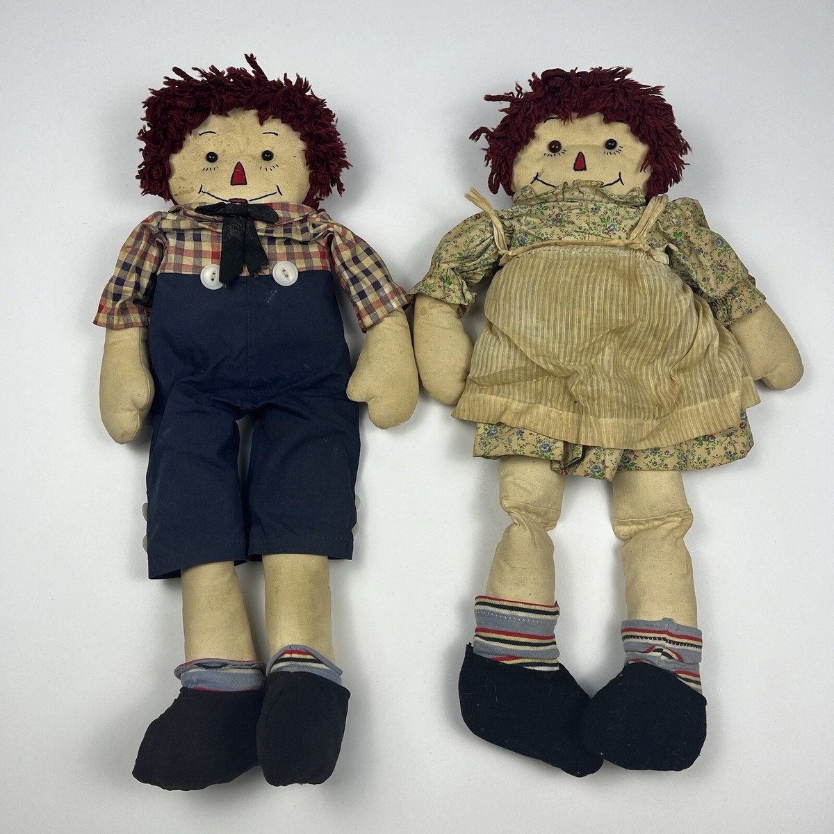 Vintage 1930's Raggedy Ann & Andy Doll 21 Vintage 1930's Raggedy Ann & Andy Doll 21