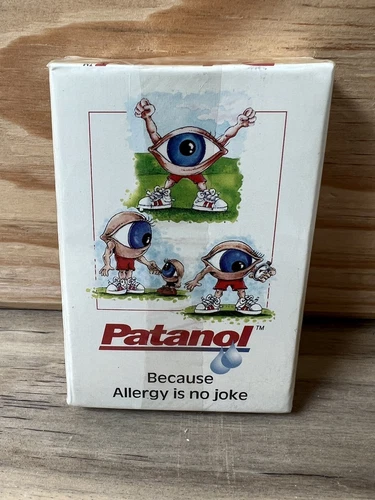EYEBALL MAN Patanol Pharmaceutical Playing Cards Deck  NEW