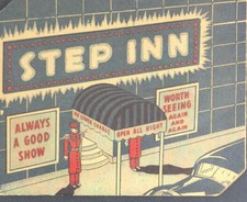 Rare Step Inn Risque Adult Club Invite Beaver Dam Wisconsin 1940