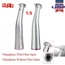 Dental 1:5 Increasing Handpiece Contra Angle Optic LED /Non For NSK Electric ns