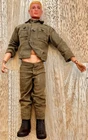 Vintage 1964 Hasbro GI Joe Action Figure Smooth Blond Hair Brown Eyes