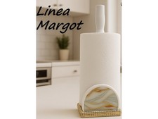 GIARDINI DI MARZO LINEA MARGOT MARMO GOLD PORTAROTOLO