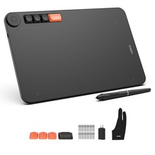 VEIKK Graphics Drawing Tablet Voila L Drawing Pad 10X6 inch,with 4 Customized...