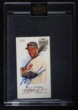 2021 Topps Archives Signature Series 1/1 Miguel Tejada Buyback Auto ow6