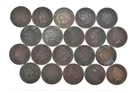 Lot 20 1800's 1890-1899 Indian Head Penny Cents US Coin Collection 2/5 Roll *896