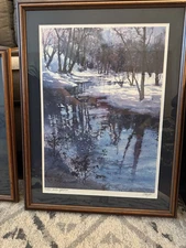 Tom Lynch Signed Prints Framed Set Of 3