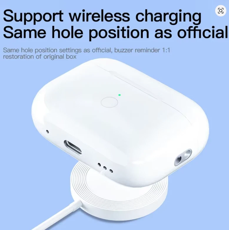 Wireless Charging Box For AirPods1,2,3 Bluetooth Earphone Charger Case