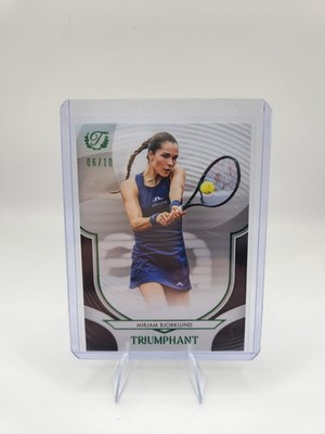 2025 Topps Triumphant - Mirjam Bjorklund, Mirjam Bjorklund #68 Black Net Foil...