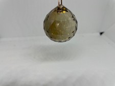 Swarovski Crystal Ball pendant prism. Bronze 30mm. 8558 New Sun Catcher