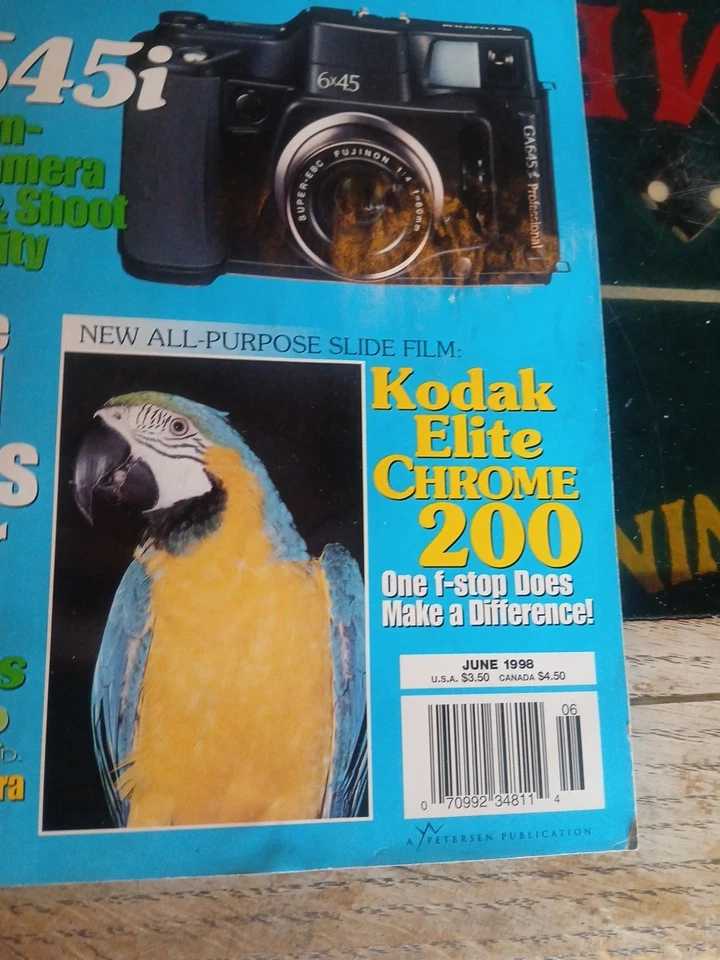 Petersen's Photographic Magazine June 1998 - Camera, Photography - Image 2 of 2
