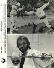 1983 Press Photo Tommy Lee Jones in scenes from the movie 