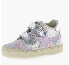 NWT Naturino Singery High Top Sneaker in Silver - Multicolor