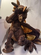 19  Folkmanis Earth Dragon Magical Full Body Puppet Large Brown