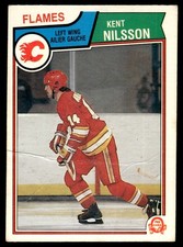 1983-84 O-Pee-Chee VTG OPC Hockey Kent Nilsson Calgary Flames #89