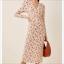 Vestido de brezo ROTATE by Birger Christensen en frambuesa - Talla 36 - Nuevo con etiquetas