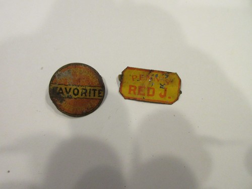 Vintage Tobacco Tags (Favorite & Red J.) - RB3204