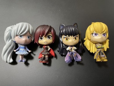 RWBY Figuren 4 Stück Weiss Ruby Blake Yang H 5-6 cm Anime Figurenware