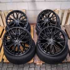 19 Zoll Alufelgen DM20 für Audi A6 F2 4K C8 Avant TFSIe A4 S4 B8 Schwarz