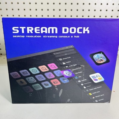 VSDINSIDE Macro Pad, Streaming Deck Stream Controller Soundboard Keypad,