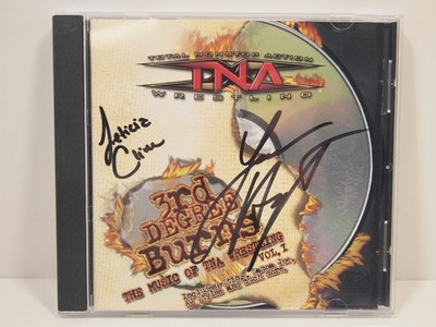TNA Wrestling: 3rd Degree Burns - Music of TNA Wrestling, Vol. 1 CD Signed