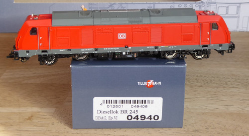 Tillig 04940 TT Diesellok BR 245 003-9 der DB AG  Epoche 5-6 mit DSS+LED in OVP | Zustand: Gebraucht