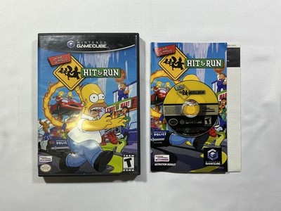 The Simpsons: Hit & Run (Nintendo GameCube, 2003) Complete Manual CIB Tested