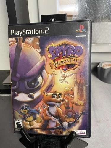 Spyro: A Hero's Tail (Sony PlayStation 2, 2004) NO GAME