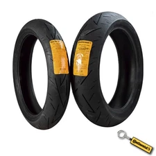 Continental ContiSportAttack 2 120/70ZR17-160/60ZR17 Motorcycle Tires w/Keychain