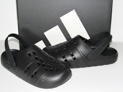 Adidas Adilette Clog 2.0 Men's Size 10 Black CLOUDFOAM Slip-On
