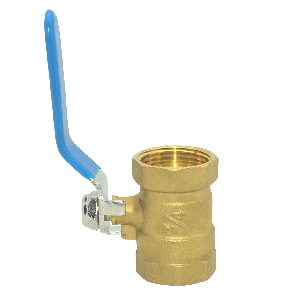 3/4 inch 3/4" Female NPT Threaded brass ball valve full port 300 WOG for water