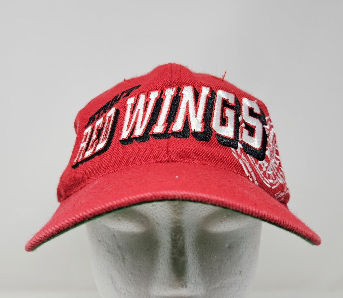 Vintage Detroit Red Wings Sports Specialties Snapback Hat 90s Embroidered NHL