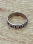 Vintage Sterling Silver 925 Bali Style Filigree Band – Size 10, Artisan Made