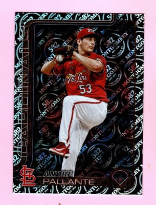 #ad #ad 2025 Topps Montgomery Foil #623 Andre Pallante St. Louis Cardinals $1.69