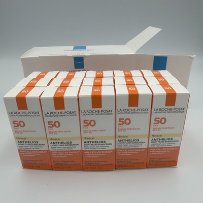 X15 La Roche-Posay Anthelios Ultra Light Sunscreen SPF 50 0.17oz 5 ml Exp 12/25