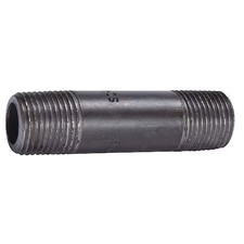 2-1/2" X 10" Black Pipe Nipple Sch 80, 91014