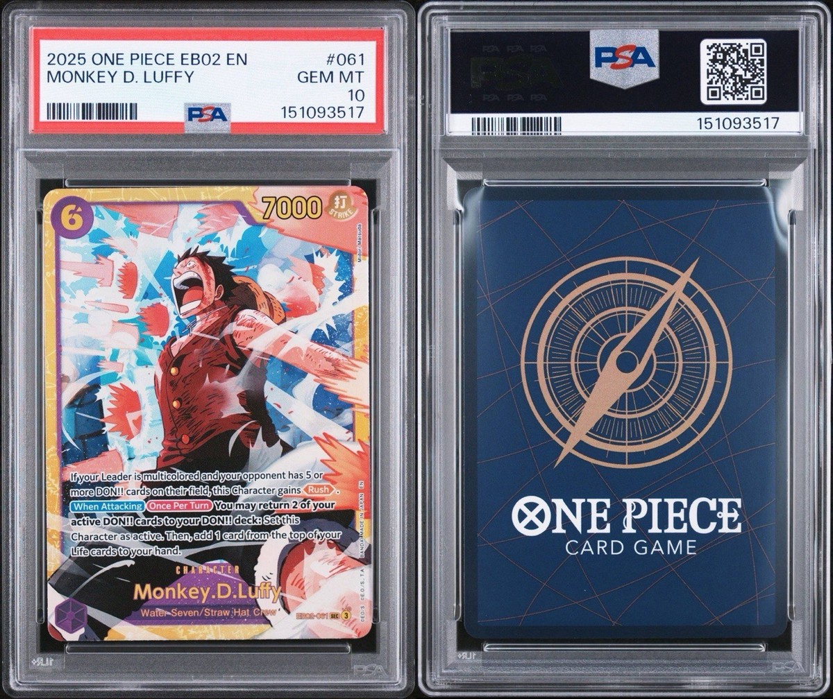 Monkey.D.Luffy - EB02-061 (SP) EB02-061 Premium Booster -The Best