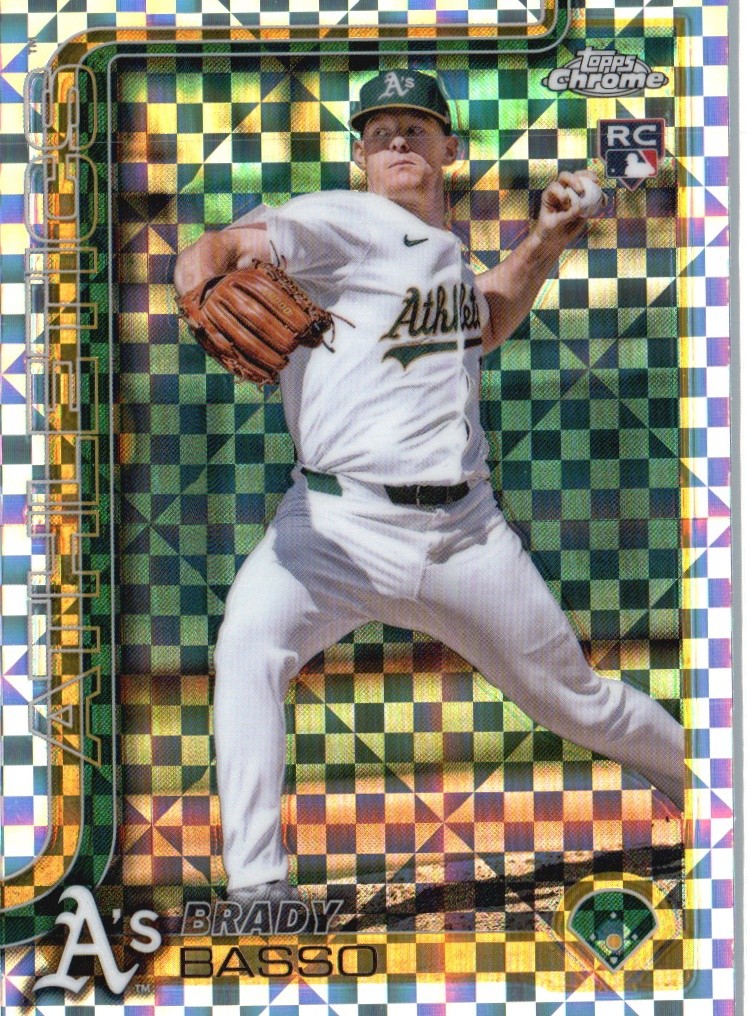 2025 Topps Chrome #205 Brady Basso X-Fractors