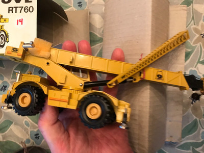 Vintage NZG Grove RT760 Rough Terrain Crane No.149 1/50 With Box