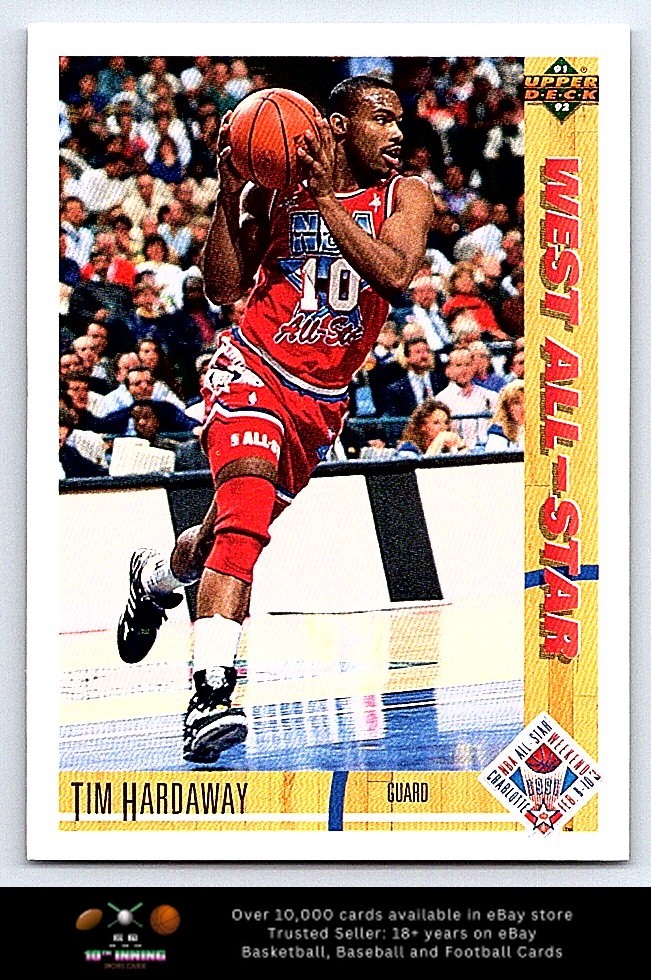 1991-92 Upper Deck BASKETBALL #50 Tim Hardaway