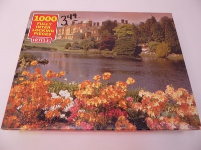 VTG NEW SEALED Hoyle 1000 Piece Puzzle Sandringham House, Great Britian