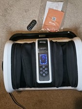 TISSCARE Foot Massager for Circulation and Pain Relief, White